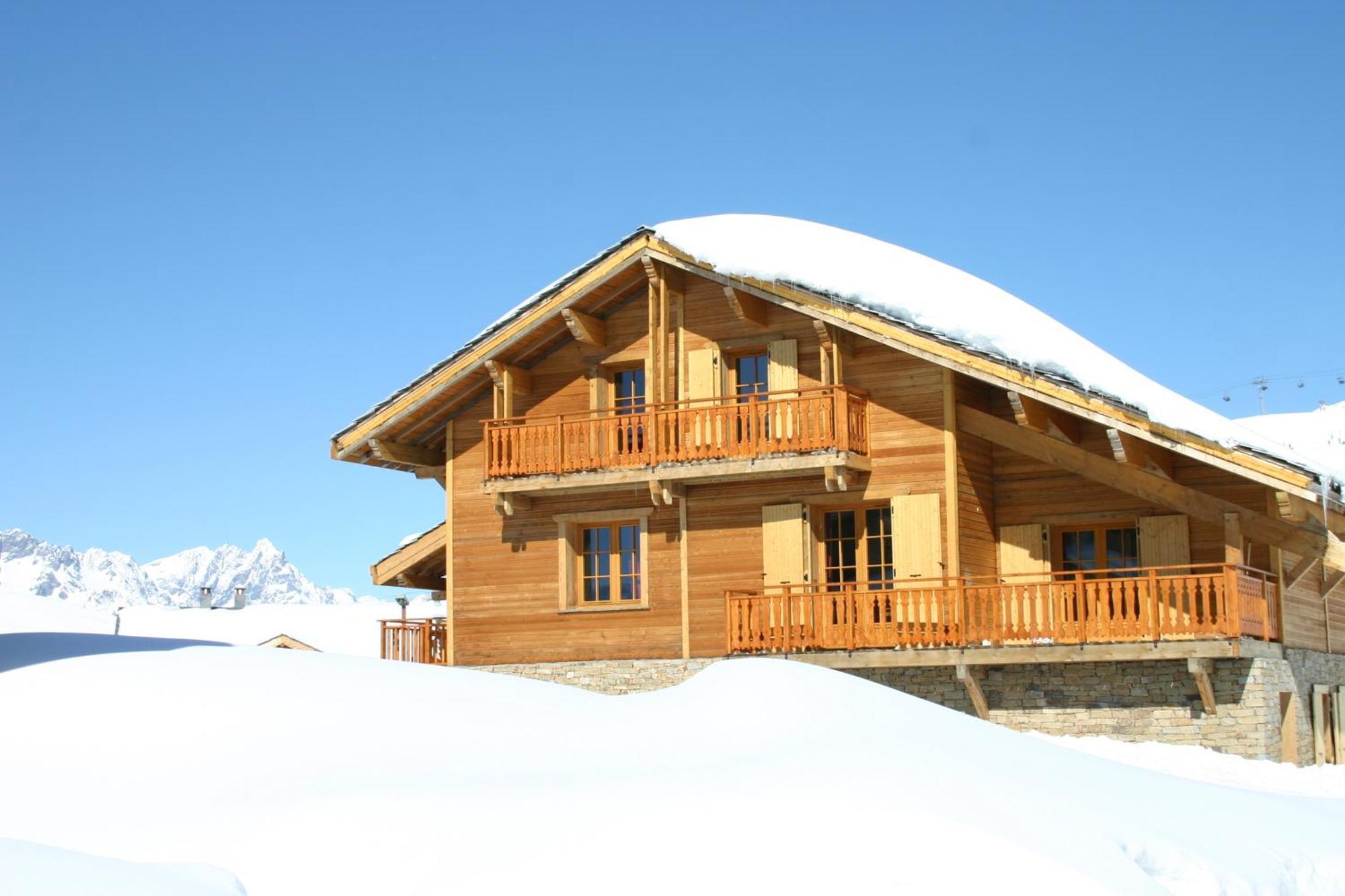 Madame Vacances Les Chalets De L'Altiport Alpe d'Huez Exterior photo
